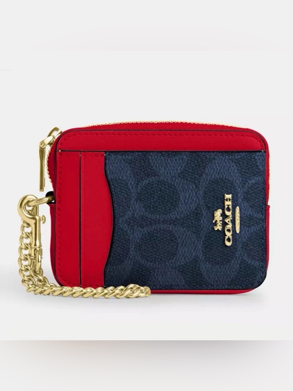 Coach Zip Card Holder